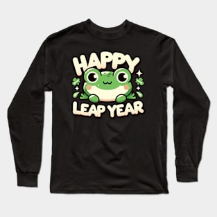 Happy Leap Year - Frog Long Sleeve T-Shirt